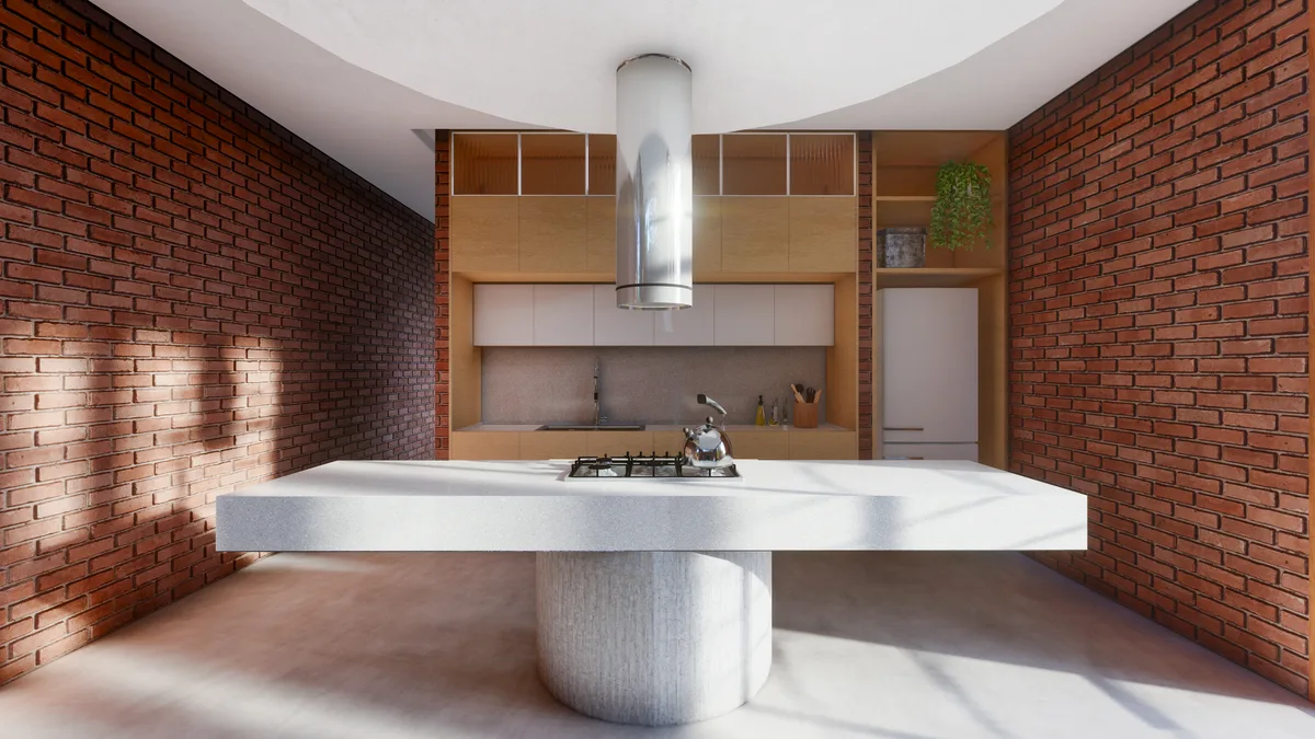 Residência Rio Pardo, Cozinha